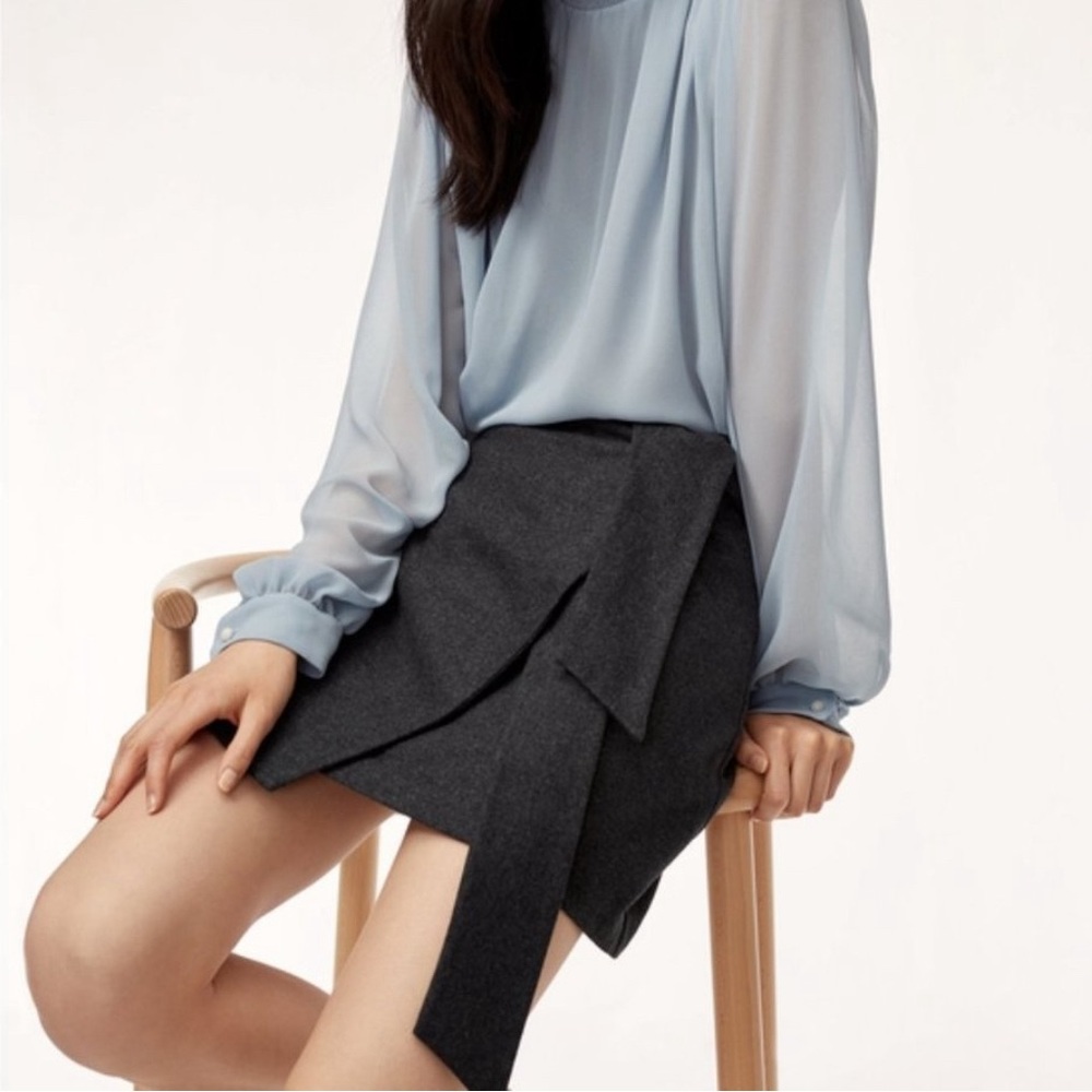 Wilfred Dorine Wool Wrap Skirt
